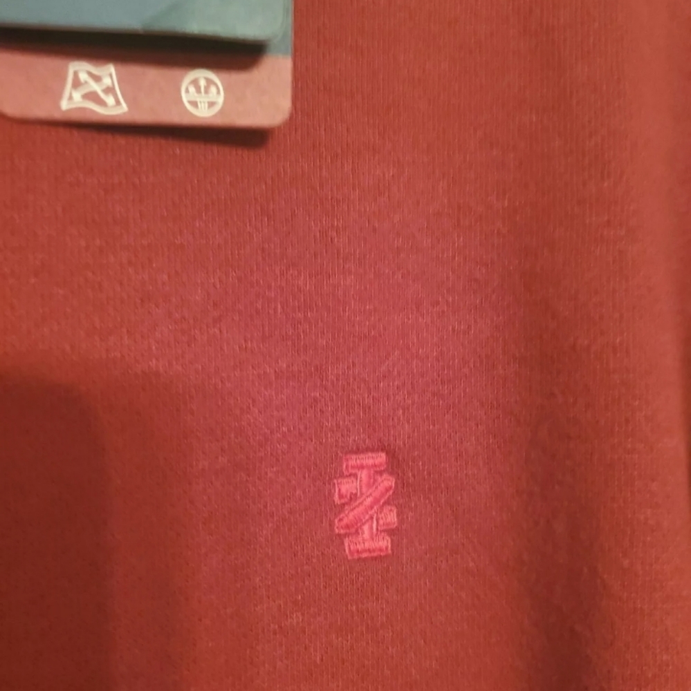 IZOD Varsity Supersoft Biking Red Sweatshirt Medium (med) Breathable Str… - Picture 3 of 5